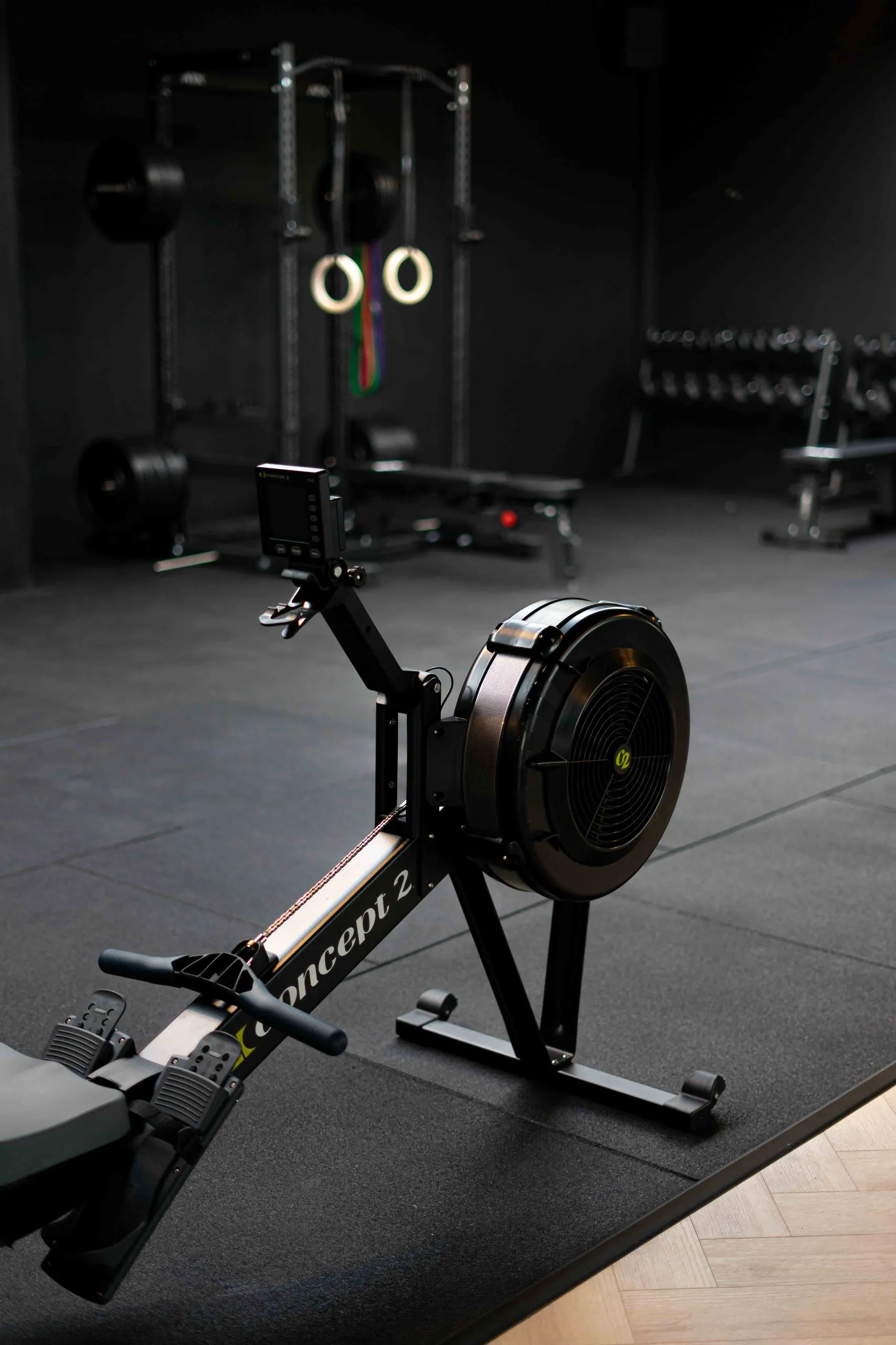 Interieur van de private gym